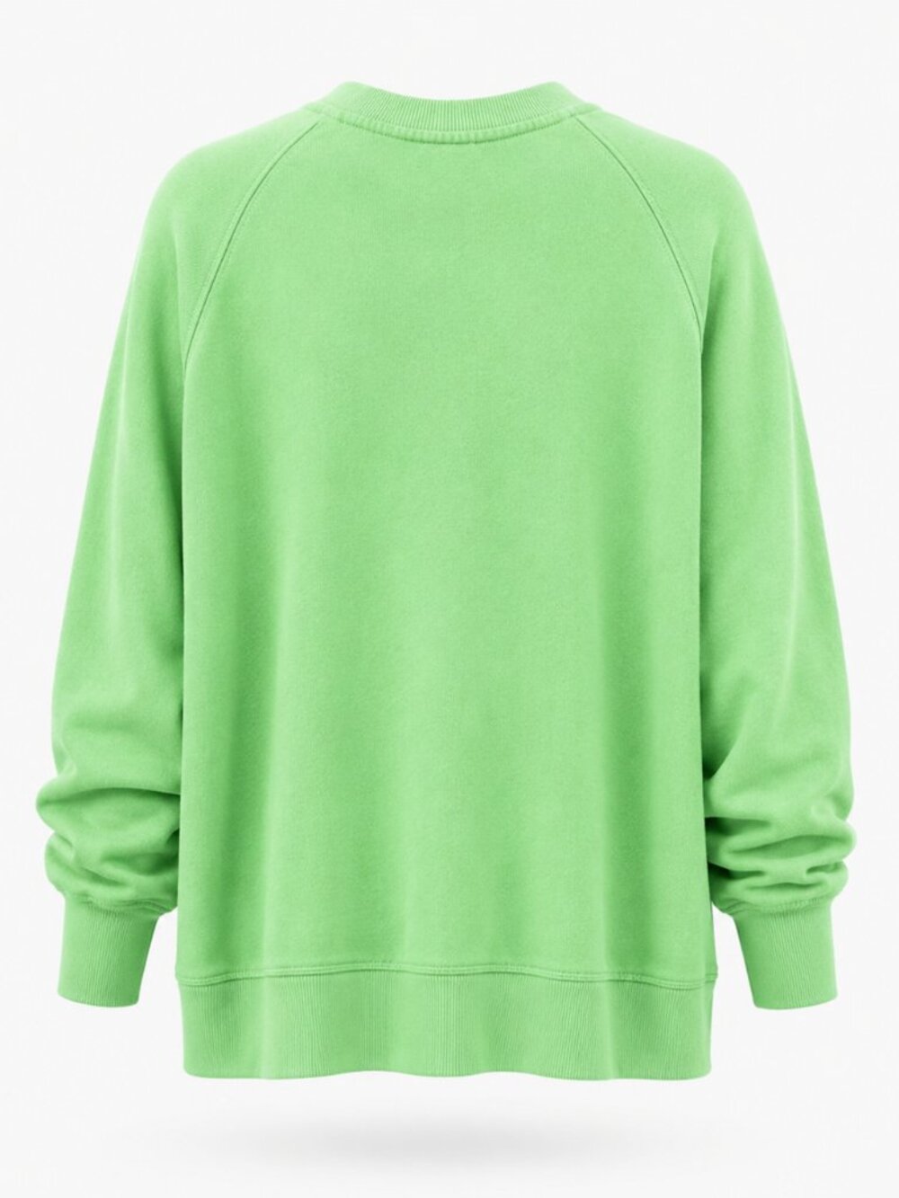 Sincerely Jules Bandier Mint Crewneck Sweatshirt Cozy Athleisure M - Picture 2 of 7